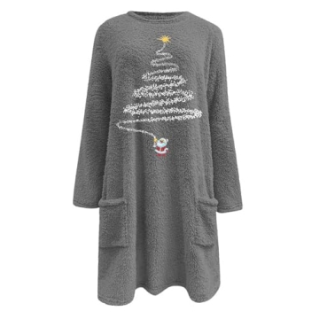 Women's Funny Christmas Sweatshirt - Stylish Holiday Attire