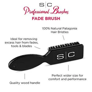 StyleCraft Barber Fade Brush – Perfect for Barbers and Groomers