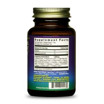 HealthForce SuperFoods Intestinal Movement Formula - Natural Laxative Supports Bowel Regularity - Al...