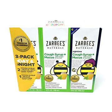 Zarbee's Children's Cough Syrup - Natural Relief 3 Pack