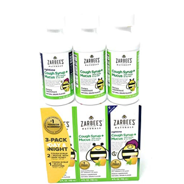 Zarbee's Children's Cough Syrup - Natural Relief 3 Pack
