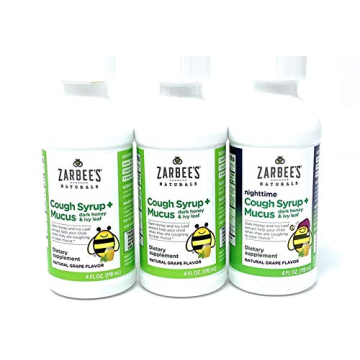 Zarbee's Children's Cough Syrup - Natural Relief 3 Pack