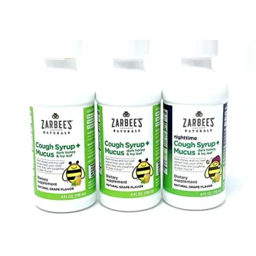 Zarbee's Children's Cough Syrup - Natural Relief 3 Pack