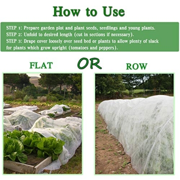 Pachor Big Size Frost Protection Plant Covers 6.6x19.7 FT