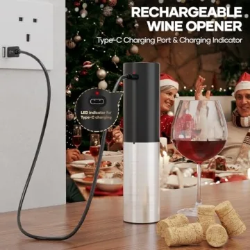 Electric Wine Opener Rechargeable Corkscrew Gift Set