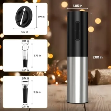 Electric Wine Opener Rechargeable Corkscrew Gift Set