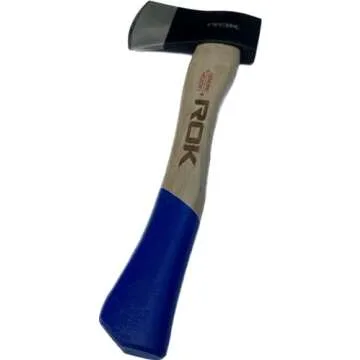 Shopro ROK Axe Throwing League Hatchet - 1.5lbs Camp Axe, 14" Wood Handle
