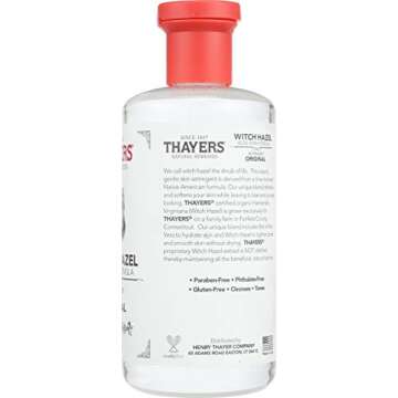 Thayers Witch Hazel with Aloe Vera, Original Astringent 12 oz