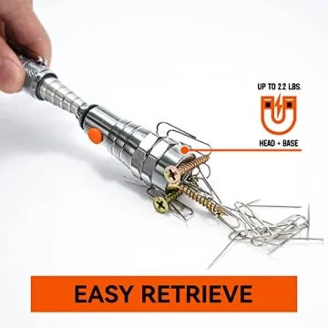 Extendable Magnetic Flashlight & Pickup Tool for Men