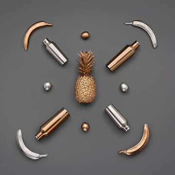 Corkcicle Canteen Classic Collection-Water Bottle & Thermos-Triple Insulated Shatterproof Stainless Steel, 25 oz, Gloss Turquoise