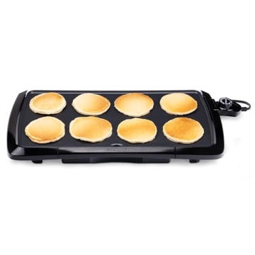 Presto Electric Griddle with Cool Touch & Nonstick Surface