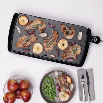 Presto Electric Griddle with Cool Touch & Nonstick Surface