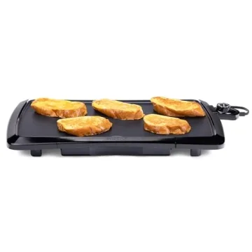 Presto Electric Griddle with Cool Touch & Nonstick Surface