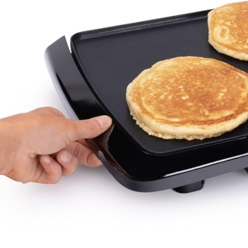Presto Electric Griddle with Cool Touch & Nonstick Surface