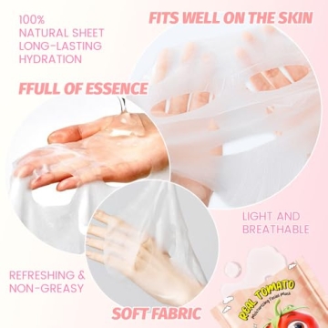 Kids' Spa Party: Kaely 10 Fruit Face Masks Set