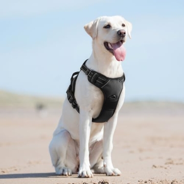 Eagloo Dog Harness Adjustable No Pull for Large Dogs