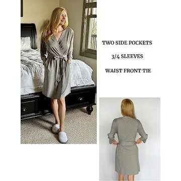 Soft Lightweight Kimono Robe for Women | HOTOUCH Nightwear