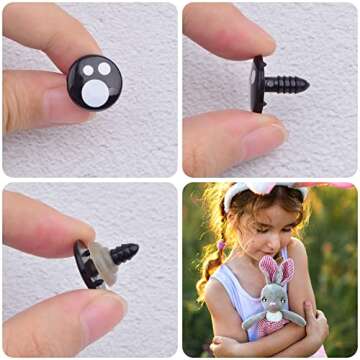 120pcs Safety Eyes for Crafts - Variety & Quality