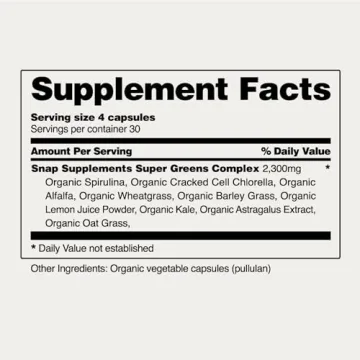 Organic Spirulina Chlorella Capsules Boost Energy & Health