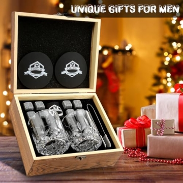Whiskey Stones Gift Set for Men – Perfect for Gifting