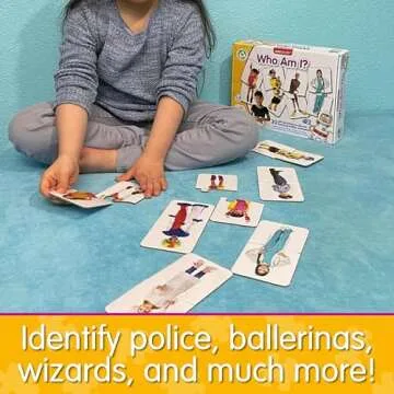 The Learning Journey: Match It! - Who Am I? - 20 Piece Self-Correcting Matching Puzzle Set - Diversity Toys for Toddlers Ages 3 and Up - Award Winning Toys