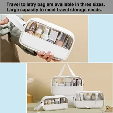 ComboFix Waterproof Toiletry Bag Set for Travel Organization