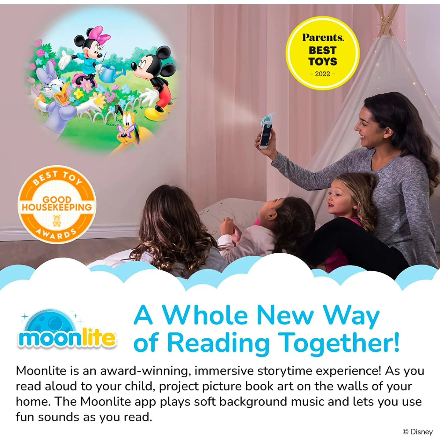 Mickey Mouse Mini Projector with 5 Stories for Kids