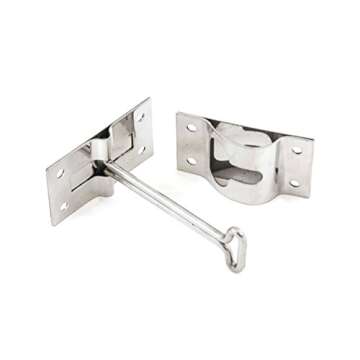 Durable Red Hound Auto Stainless Steel Door Catch Holder