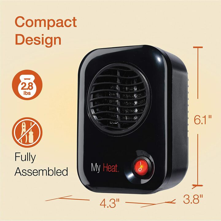 Lasko MyHeat Personal Mini Space Heater - Compact & Efficient
