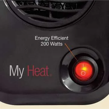 Lasko MyHeat Personal Mini Space Heater - Compact & Efficient