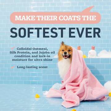 Veterinary Formula Smart Coat Complex Ultra Oatmeal Moisturizing Conditioner for Dogs, 17 Fl oz – with Colloidal Oatmeal & Jojoba – Leaves Coat Soft, Shiny, Hydrated, Strong, with Long-Lasting Scent