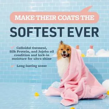 Veterinary Formula Smart Coat Complex Ultra Oatmeal Moisturizing Conditioner for Dogs, 17 Fl oz – with Colloidal Oatmeal & Jojoba – Leaves Coat Soft, Shiny, Hydrated, Strong, with Long-Lasting Scent