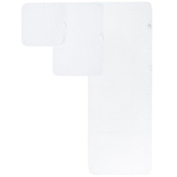 POLYTE Oversize Quick Dry Microfiber Bath Towel Set 6 Piece