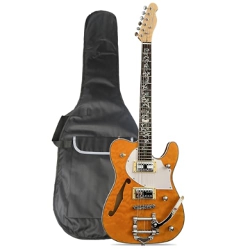 Zuwei TL Series Semi Hollow Body Electric Guitar - Affordable Quality and Stunning Playability