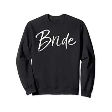Cute Matching Getting Ready Bride & Groom Wedding Gifts Sweatshirt