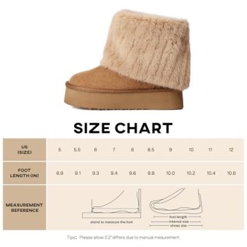 Stylish Pasuot Platform Fur Boots for Women - Cozy & Fashionable