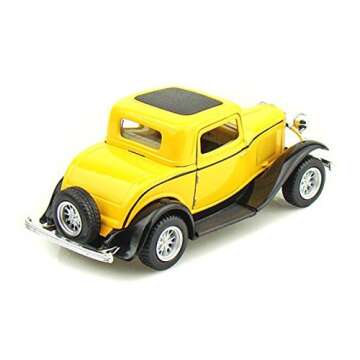 1932 Ford 3-Window Coupe 1/34 Yellow