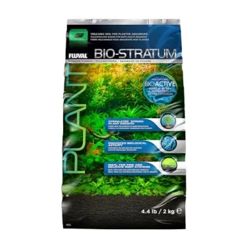 Fluval 12696 Natural Mineral-Rich Volcanic Soil Bio Stratum for Planted Tanks, 4.4 lbs - Aquarium Su...