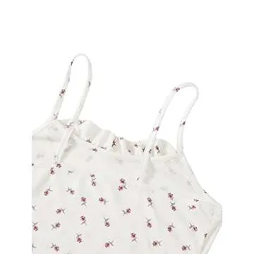 SweatyRocks Women's Cute Cami Top and Shorts Pajama Set