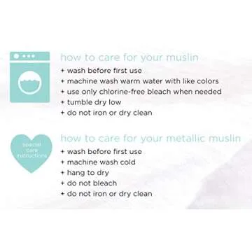 aden + anais Silky Soft Metallic Swaddle Blanket | 100% Viscose derived from Bamboo Blankets for Girls & Boys | Baby Receiving Swaddles | Ideal Newborn & Infant Swaddling Set | 3 Pack, Primrose Birch