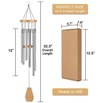 Memorial Dad Wind Chimes, Memorial Mom Wind Chimes, Memorial Gift for Loss of Mom Dad, Sympathy Gift for Loss of Mom Dad, Loss of Mom, Loss of Dad, Loss of Loved One, Bereavement Gift for Loss of