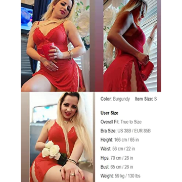 Avidlove Women's Sexy Lace Nightgown - Perfect Sleepwear for Women