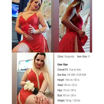 Avidlove Women's Sexy Lace Nightgown - Perfect Sleepwear for Women