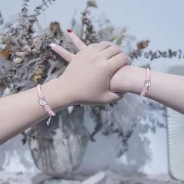 XMITHJLS Couples Matching Bracelets for Friends and Lovers