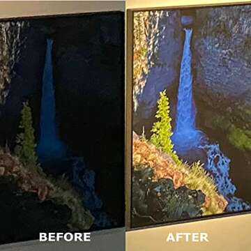 BLS Wireless LED Spot Lights with Remote, Battery Powered Indoor Artwork Lighting, Puck Lights for Closet and Paintings