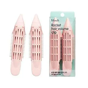 FILLIMILLI Self-Grip Comb-shaped Clip for Quick Hairstyling, Curling and Volume, 2 Count