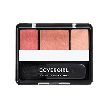 COVERGIRL Instant Cheekbones Contouring Blush Peach Perfection, Palette, .29 Oz, Blush Makeup, Pink ...