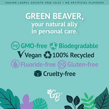 Green Beaver Vegan Fluoride Free Toothpaste - Mint Flavor