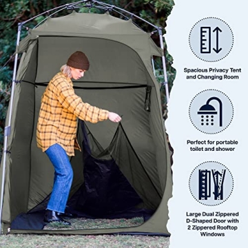 Versatile Lightspeed Outdoors Privacy Tent for All Outdoors