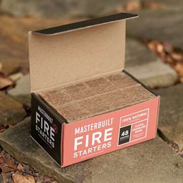 Masterbuilt Pure-Parrafin Fire Starters for Charcoal